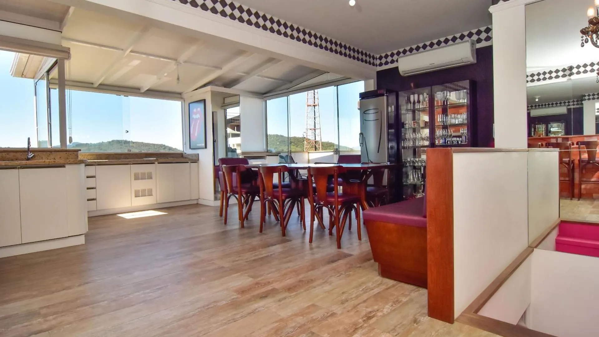 Апартаменты Cobertura Duplex C/ Area Gourmet Em Jurere P1089 Флорианополис 0*,  Бразилия
